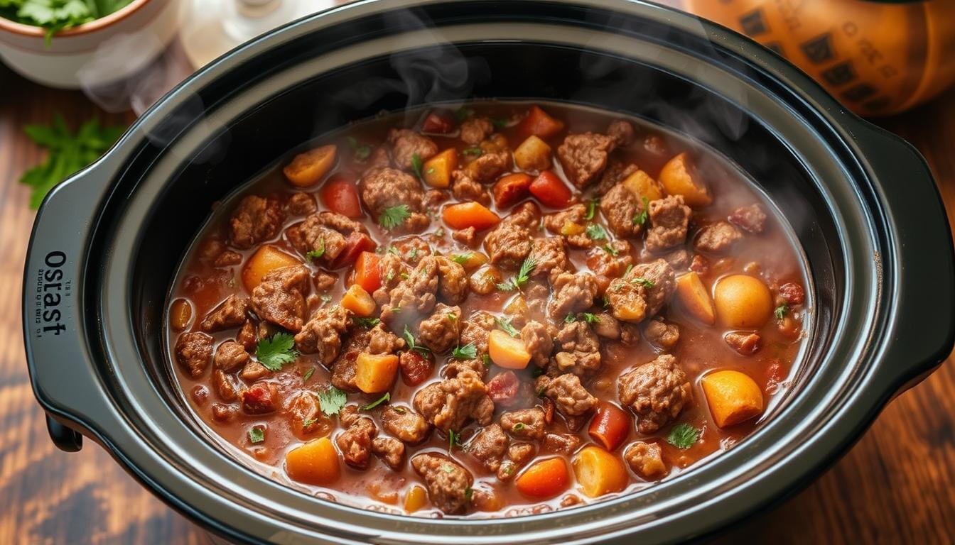 ground beef crock pot recipes​